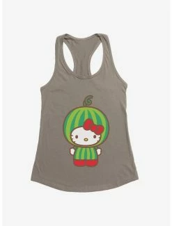 Brand new 🤩 Hello Kitty Five A Day Watermelon Head 👧 Girls Tank 🌟 -Cheap Sanrio Store 17221324 hi