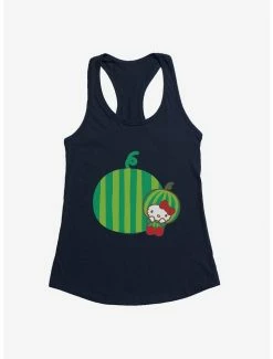Best Pirce 👍 Hello Kitty Five A Day Watermelon Relaxing 👧 Girls Tank 🧨 -Cheap Sanrio Store 17221359 hi