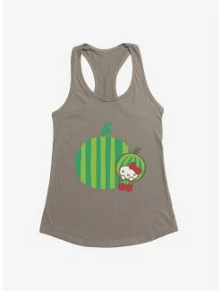 Best Pirce 👍 Hello Kitty Five A Day Watermelon Relaxing 👧 Girls Tank 🧨 -Cheap Sanrio Store 17221366 hi