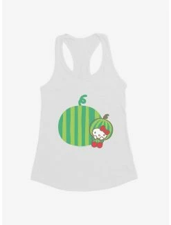 Best Pirce 👍 Hello Kitty Five A Day Watermelon Relaxing 👧 Girls Tank 🧨 -Cheap Sanrio Store 17221373 hi