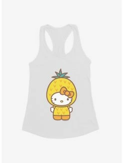 Brand new ⭐ Hello Kitty Five A Day Wise Pineapple 👧 Girls Tank 💯 -Cheap Sanrio Store 17221415 hi