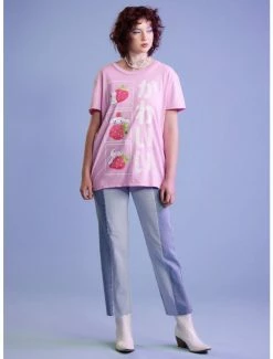 Deals 🤩 Cinnamoroll Strawberry Kawaii 👧 Girls T-Shirt 🥰 -Cheap Sanrio Store 17234453 av1