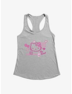 Hot Sale 👍 Hello Kitty Be Kind 👧 Girls Tank 🔔 -Cheap Sanrio Store 17256162 hi