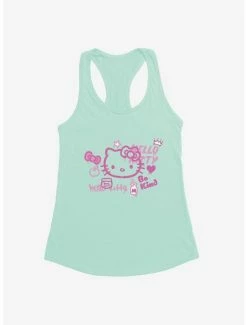 Hot Sale 👍 Hello Kitty Be Kind 👧 Girls Tank 🔔 -Cheap Sanrio Store 17256169 hi