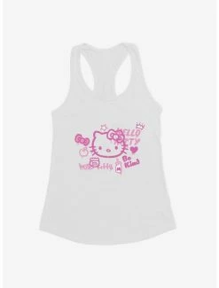 Hot Sale 👍 Hello Kitty Be Kind 👧 Girls Tank 🔔 -Cheap Sanrio Store 17256190 hi