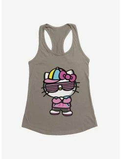Flash Sale 🎉 Hello Kitty Cool Kitty 👧 Girls Tank ⌛ -Cheap Sanrio Store 17256225 hi
