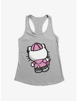 Coupon 👍 Hello Kitty Pink Back 👧 Girls Tank 🎁 -Cheap Sanrio Store 17256288 hi