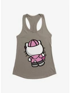 Coupon 👍 Hello Kitty Pink Back 👧 Girls Tank 🎁 -Cheap Sanrio Store 17256309 hi