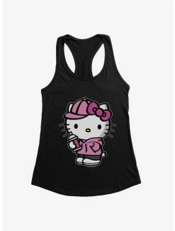 Deals 🔥 Hello Kitty Pink Front 👧 Girls Tank 😍