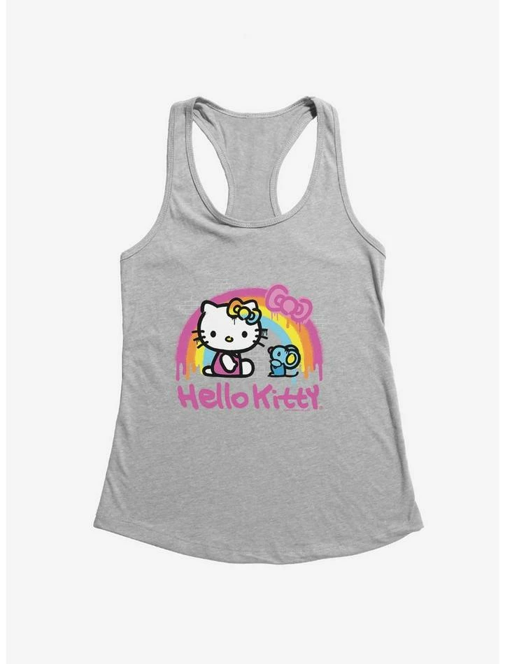 Brand new 🎁 Hello Kitty Rainbow Graffiti 👧 Girls Tank 🎁 5 Brand new 🎁 Hello Kitty Rainbow Graffiti 👧 Girls Tank 🎁 - Image 3