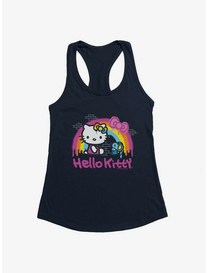 Brand new 🎁 Hello Kitty Rainbow Graffiti 👧 Girls Tank 🎁 6 Brand new 🎁 Hello Kitty Rainbow Graffiti 👧 Girls Tank 🎁 - Image 4