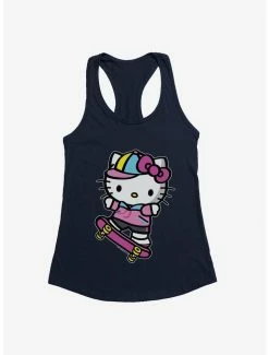 Coupon ❤️ Hello Kitty Skateboard 👧 Girls Tank 👏 -Cheap Sanrio Store 17256512 hi