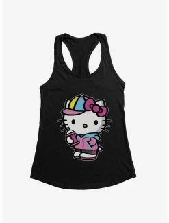 Hot Sale 🎁 Hello Kitty Spray Can Front 👧 Girls Tank ⭐ -Cheap Sanrio Store 17256575 hi