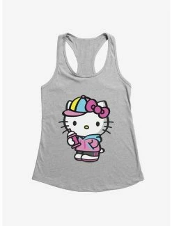 Hot Sale 🎁 Hello Kitty Spray Can Front 👧 Girls Tank ⭐ -Cheap Sanrio Store 17256582 hi