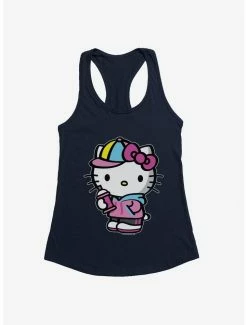 Hot Sale 🎁 Hello Kitty Spray Can Front 👧 Girls Tank ⭐ -Cheap Sanrio Store 17256596 hi