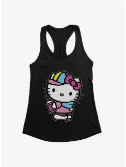 Wholesale ✨ Hello Kitty Spray Can Side 👧 Girls Tank ✔️ -Cheap Sanrio Store 17256617 hi