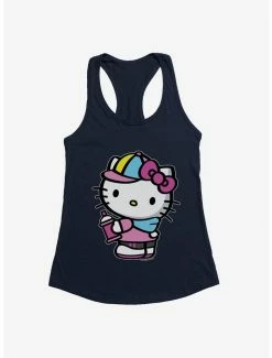 Wholesale ✨ Hello Kitty Spray Can Side 👧 Girls Tank ✔️ -Cheap Sanrio Store 17256638 hi