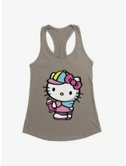 Wholesale ✨ Hello Kitty Spray Can Side 👧 Girls Tank ✔️ -Cheap Sanrio Store 17256645 hi