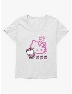 Cheapest 🎁 Hello Kitty Apples 👧 Girls T-Shirt Plus Size 🥰 -Cheap Sanrio Store 17257085 hi