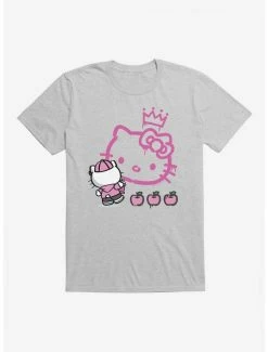 Outlet ⭐ Hello Kitty Apples T-Shirt 🎉 -Cheap Sanrio Store 17257107 hi