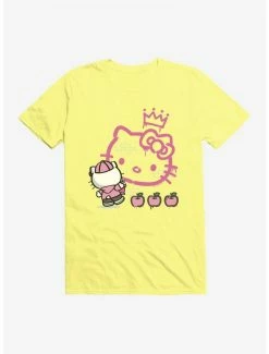 Outlet ⭐ Hello Kitty Apples T-Shirt 🎉 -Cheap Sanrio Store 17257170 hi