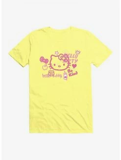 Hot Sale 💯 Hello Kitty Be Kind T-Shirt 😉 -Cheap Sanrio Store 17257269 hi
