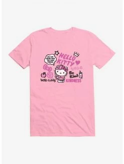 Brand new 🤩 Hello Kitty Kindness T-Shirt 🤩 -Cheap Sanrio Store 17257395 hi
