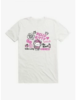 Brand new 🤩 Hello Kitty Kindness T-Shirt 🤩 -Cheap Sanrio Store 17257458 hi