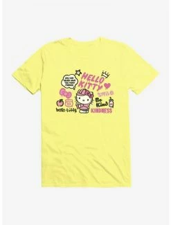 Brand new 🤩 Hello Kitty Kindness T-Shirt 🤩 -Cheap Sanrio Store 17257467 hi