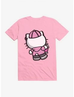 Outlet 😍 Hello Kitty Pink Back T-Shirt 🎁 -Cheap Sanrio Store 17257494 hi
