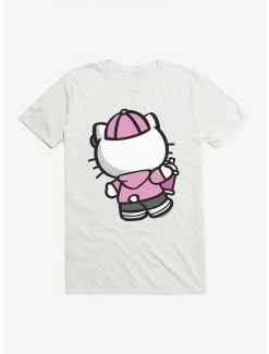 Outlet 😍 Hello Kitty Pink Back T-Shirt 🎁 -Cheap Sanrio Store 17257557 hi