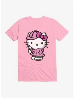 Hot Sale ⭐ Hello Kitty Pink Front T-Shirt 🎉 -Cheap Sanrio Store 17257593 hi 1
