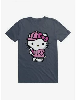 Hot Sale ⭐ Hello Kitty Pink Front T-Shirt 🎉 -Cheap Sanrio Store 17257611 hi