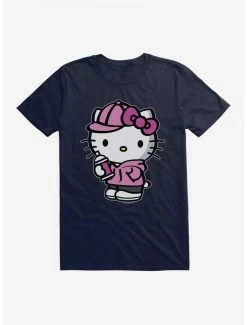Hot Sale ⭐ Hello Kitty Pink Front T-Shirt 🎉 -Cheap Sanrio Store 17257629 hi