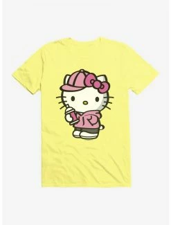 Hot Sale ⭐ Hello Kitty Pink Front T-Shirt 🎉 -Cheap Sanrio Store 17257665 hi