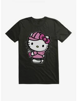 Coupon 🎁 Hello Kitty Pink Side T-Shirt 🔔 -Cheap Sanrio Store 17257674 hi