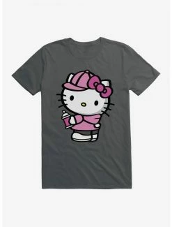 Coupon 🎁 Hello Kitty Pink Side T-Shirt 🔔 -Cheap Sanrio Store 17257683 hi