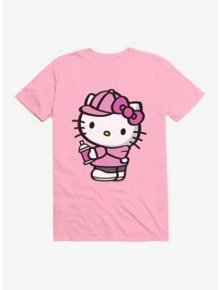 Coupon 🎁 Hello Kitty Pink Side T-Shirt 🔔 -Cheap Sanrio Store 17257692 hi