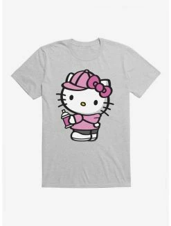 Coupon 🎁 Hello Kitty Pink Side T-Shirt 🔔 -Cheap Sanrio Store 17257701 hi