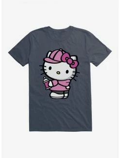 Coupon 🎁 Hello Kitty Pink Side T-Shirt 🔔 -Cheap Sanrio Store 17257710 hi