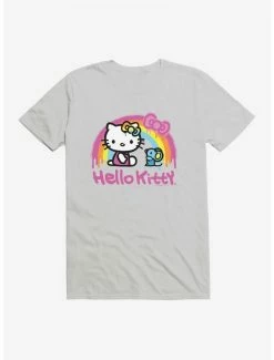 Cheap 🌟 Hello Kitty Rainbow Graffiti T-Shirt 🌟 -Cheap Sanrio Store 17257845 hi
