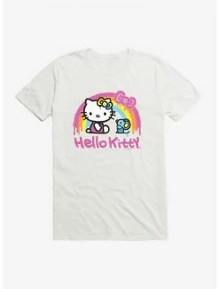 Cheap 🌟 Hello Kitty Rainbow Graffiti T-Shirt 🌟 -Cheap Sanrio Store 17257854 hi