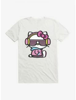 Promo 👏 Hello Kitty Shutter Sunnies T-Shirt 👍 -Cheap Sanrio Store 17257953 hi