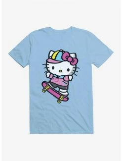 Coupon 👍 Hello Kitty Skateboard T-Shirt 💯 -Cheap Sanrio Store 17258016 hi