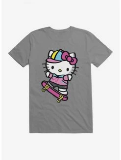 Coupon 👍 Hello Kitty Skateboard T-Shirt 💯 -Cheap Sanrio Store 17258034 hi
