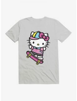 Coupon 👍 Hello Kitty Skateboard T-Shirt 💯 -Cheap Sanrio Store 17258043 hi