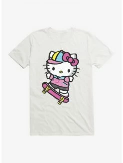 Coupon 👍 Hello Kitty Skateboard T-Shirt 💯 -Cheap Sanrio Store 17258052 hi 1