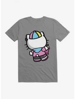 Budget ✨ Hello Kitty Spray Can Back T-Shirt ❤️ -Cheap Sanrio Store 17258133 hi
