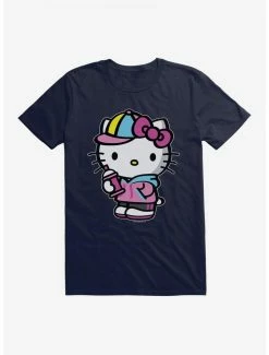 Coupon 🔔 Hello Kitty Spray Can Front T-Shirt ✔️ -Cheap Sanrio Store 17258223 hi