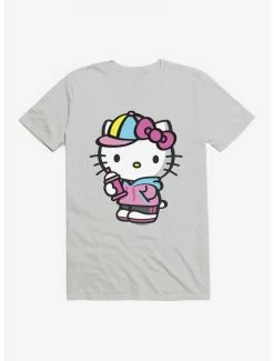 Coupon 🔔 Hello Kitty Spray Can Front T-Shirt ✔️ -Cheap Sanrio Store 17258241 hi